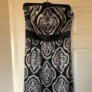 White House Black Market Bandeau dress